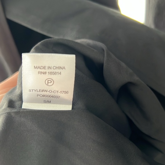 jlux label NWT trench coat women’s small/medium - Picture 11 of 12